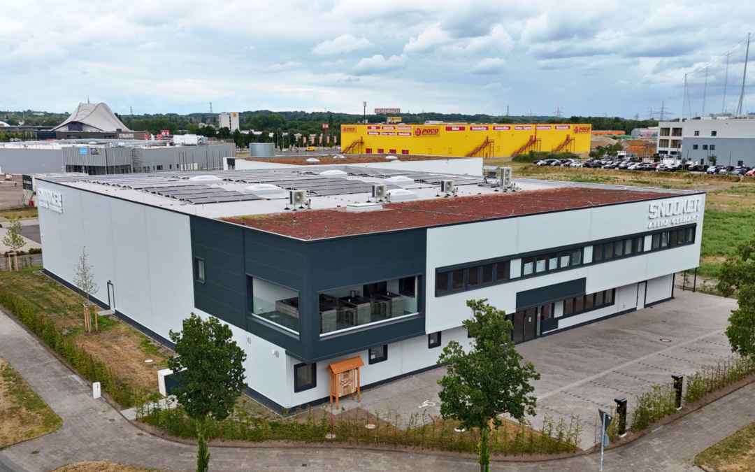 Harden Industriebau: Fertigstellung einer professionellen Snooker-Trainings- und Wettkampfhalle in Oberhausen